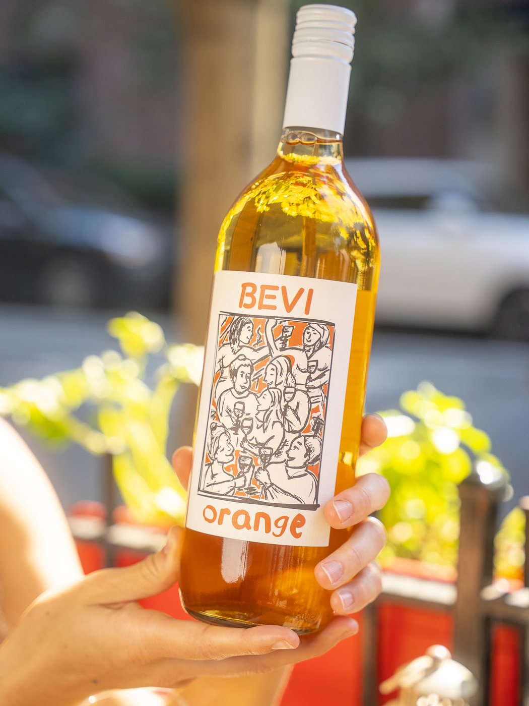 Bevi Orange Wine at Pinkerton Wine Bar